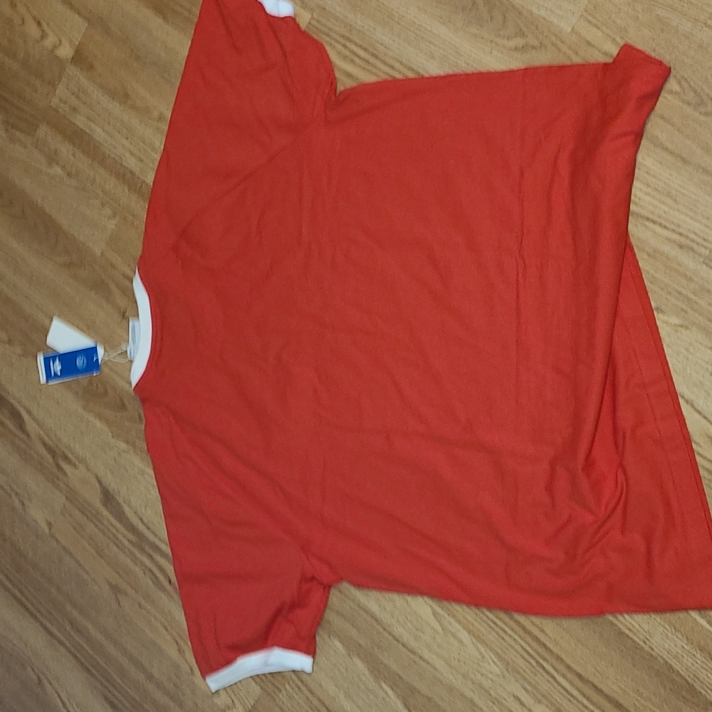 New adidas 3 stripe embroidered logo Tee sizes XL - Picture 4 of 4